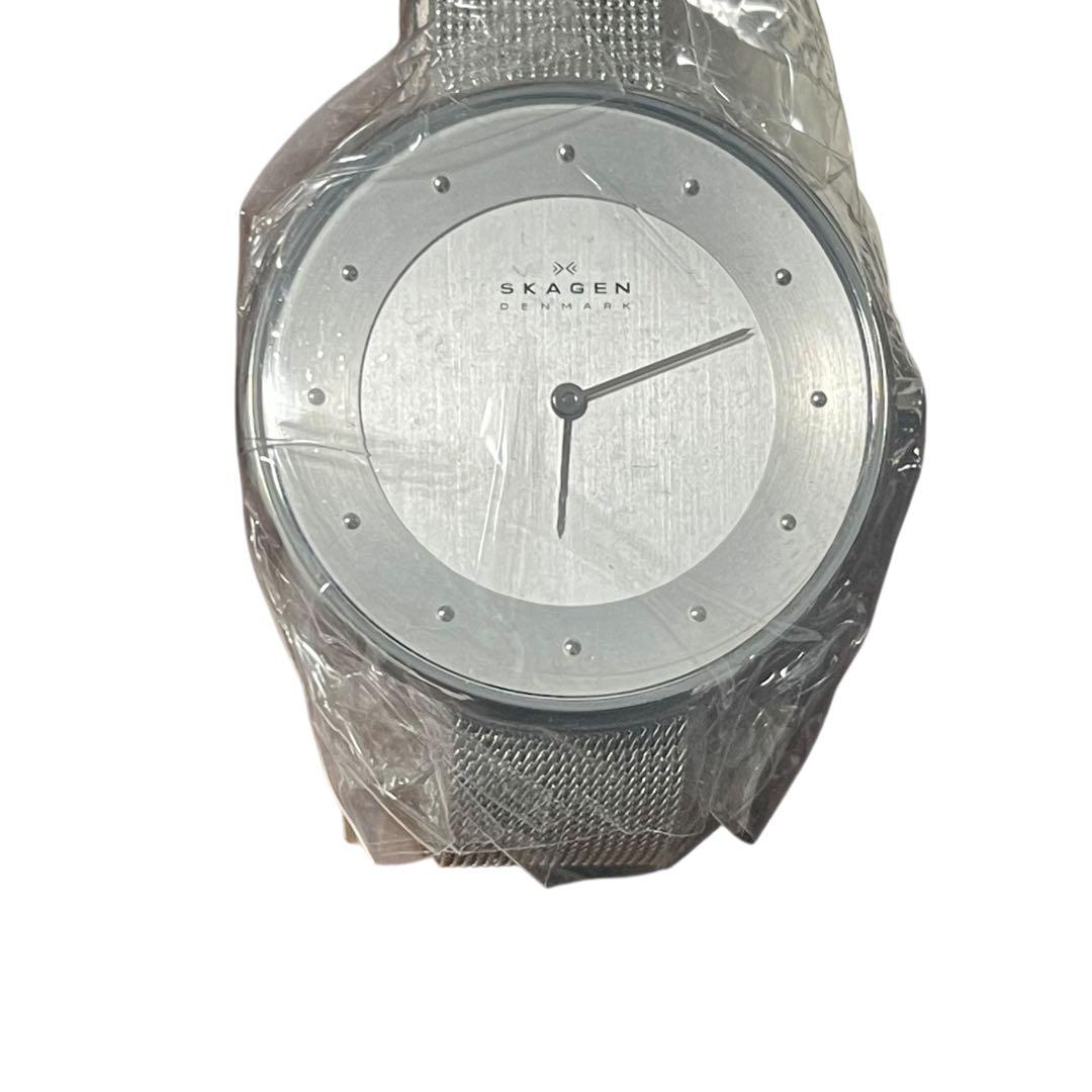 SKAGEN シルバー ミニマリスト時計 箱付き