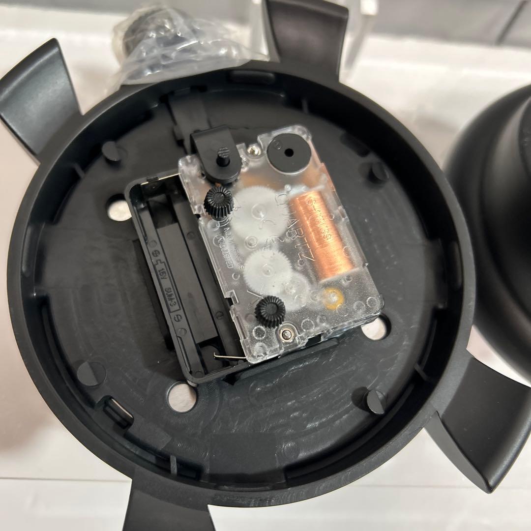 美品 GaGa MILANO ガガミラノ 目覚まし時計 黒 ブラック 時計