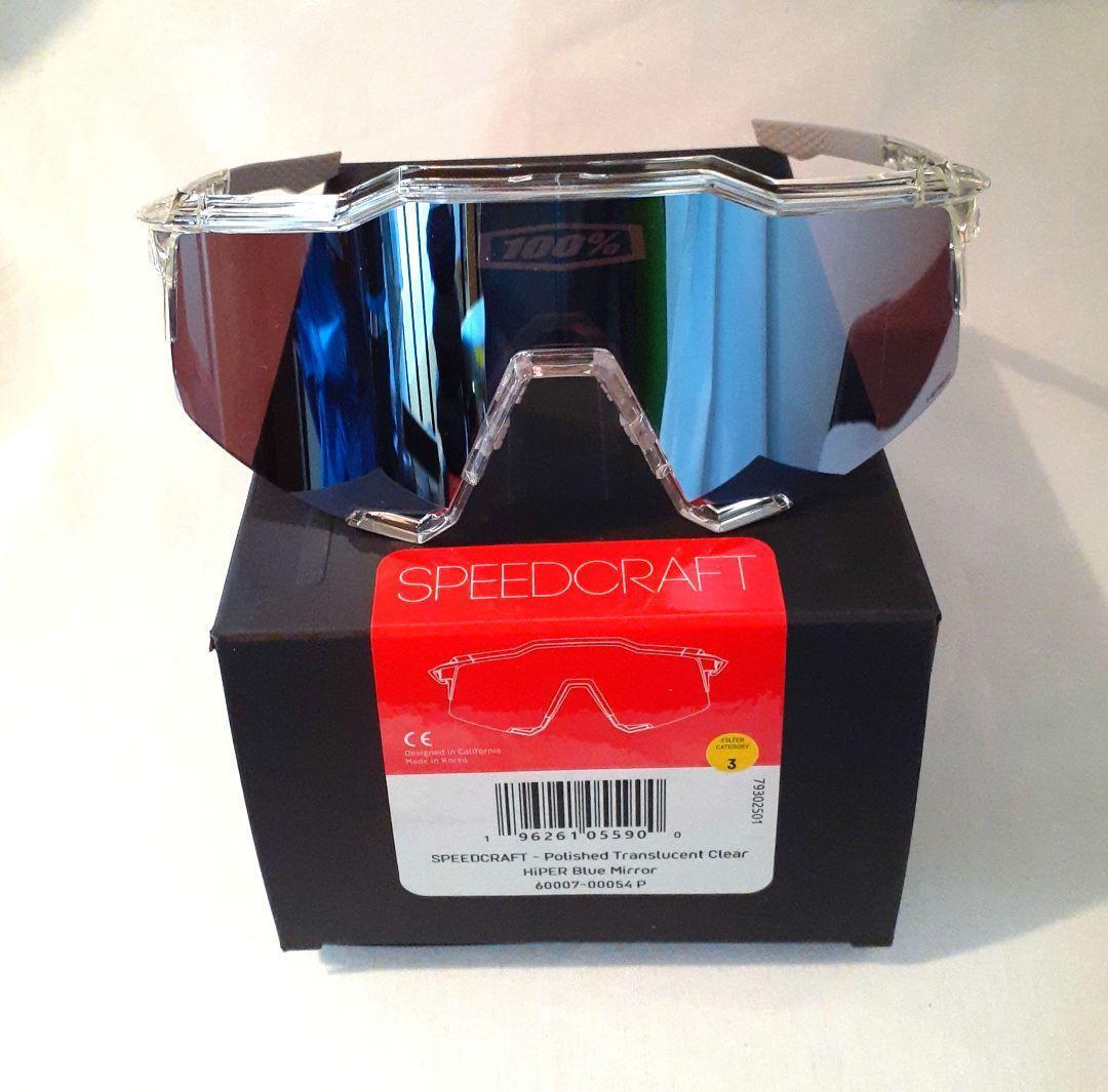 たかはーしー 100% SPEEDCRAFT クリア ブルー