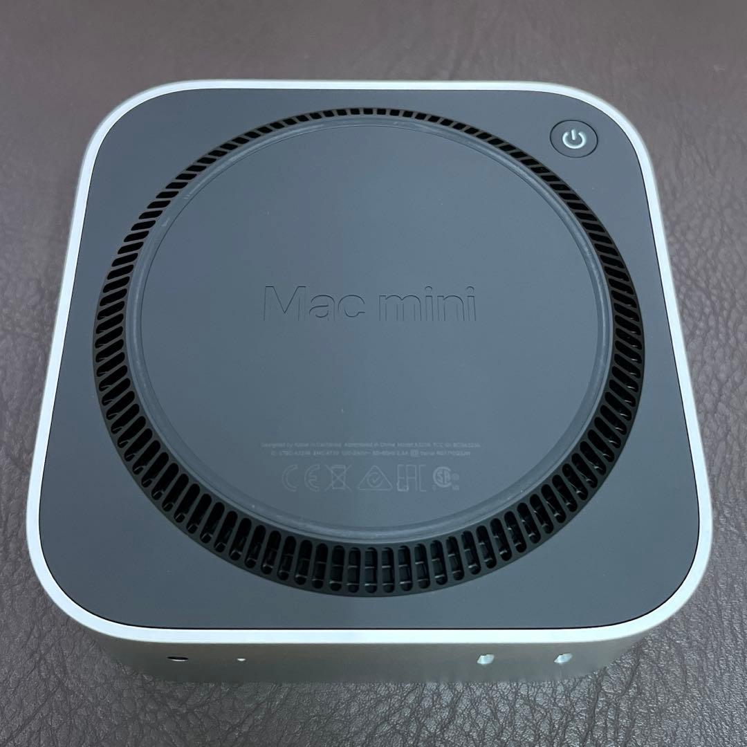 【極美品・明日到着‼️】mac mini m4 2024 512gb 24gb