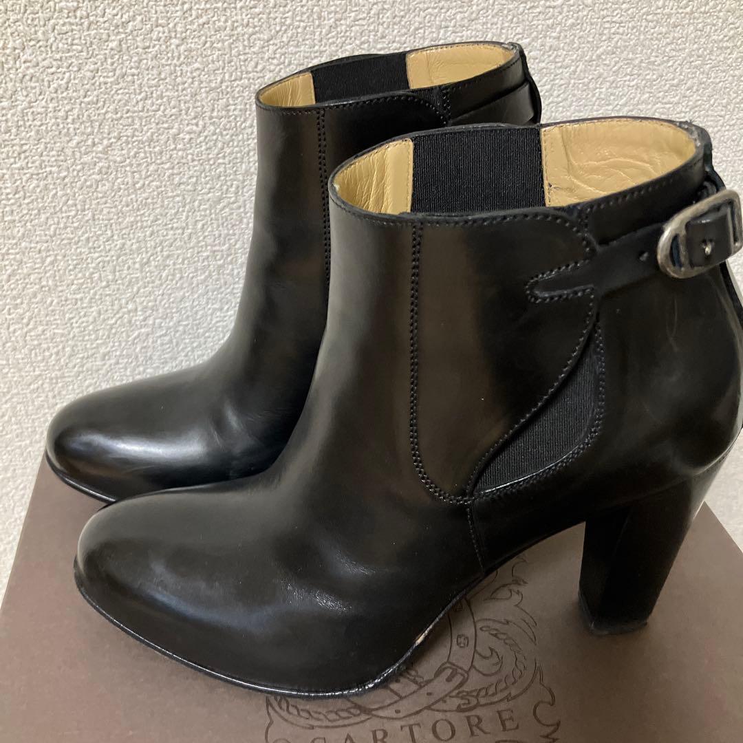 SARTORE サルトル 定番　サイドゴアブーツ　ブラック