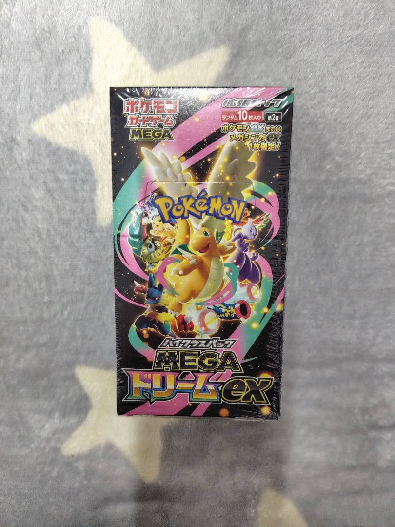 ポケモンカードゲーム MEGA ドリームex1BOX　新品未開封品シュリンク付き