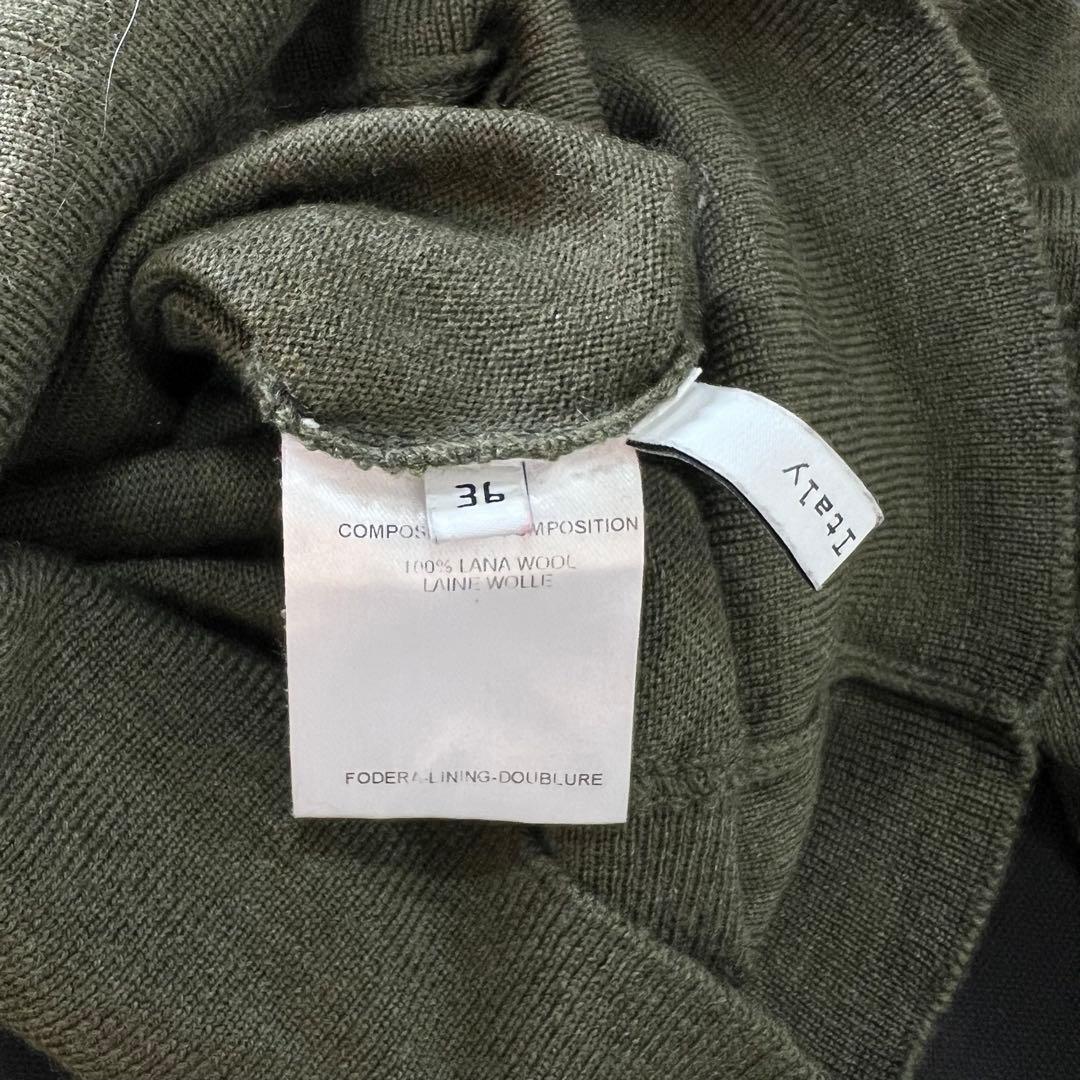 BALENCIAGA AW2005 B刺繍 バイアスニットトップス セーター