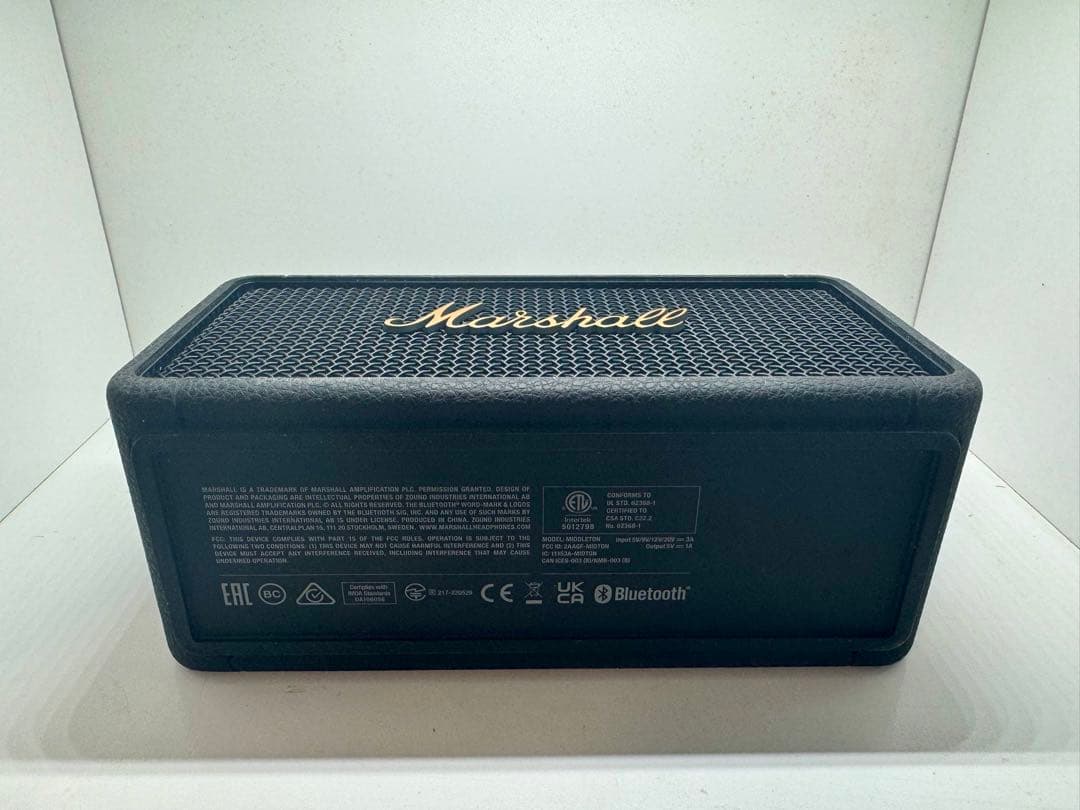 Marshall middleton ミドルトン ブラック