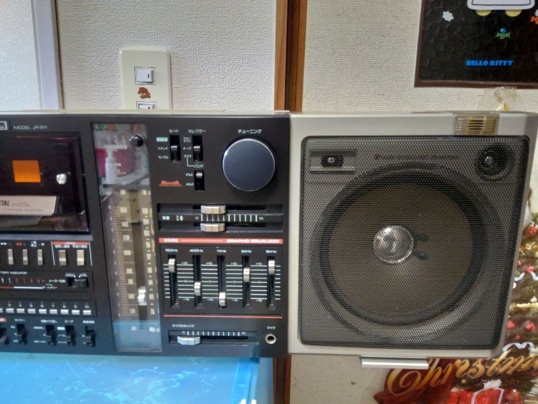 希少！ ダイヤトーンメタル対応ラジカセ初イコライザー搭載！ JR-911 作動品