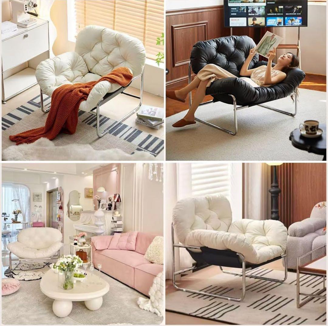 おしゃれな1人掛けチェア 1人掛けソファ パーソナルチェア 汚れに強いPUレザー