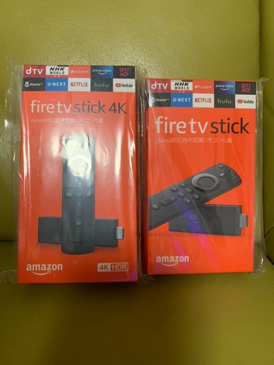 【新品未使用】Fire TV Stick+Fire TV Stick 4Kセット