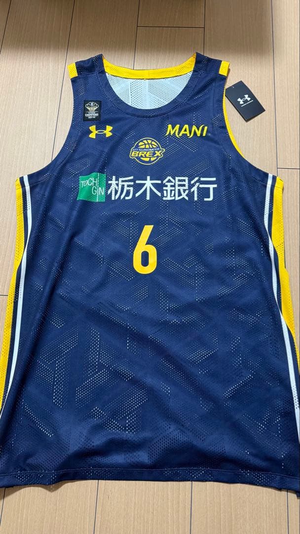 宇都宮ブレックス　比江島慎選手オーセンティックユニフォーム