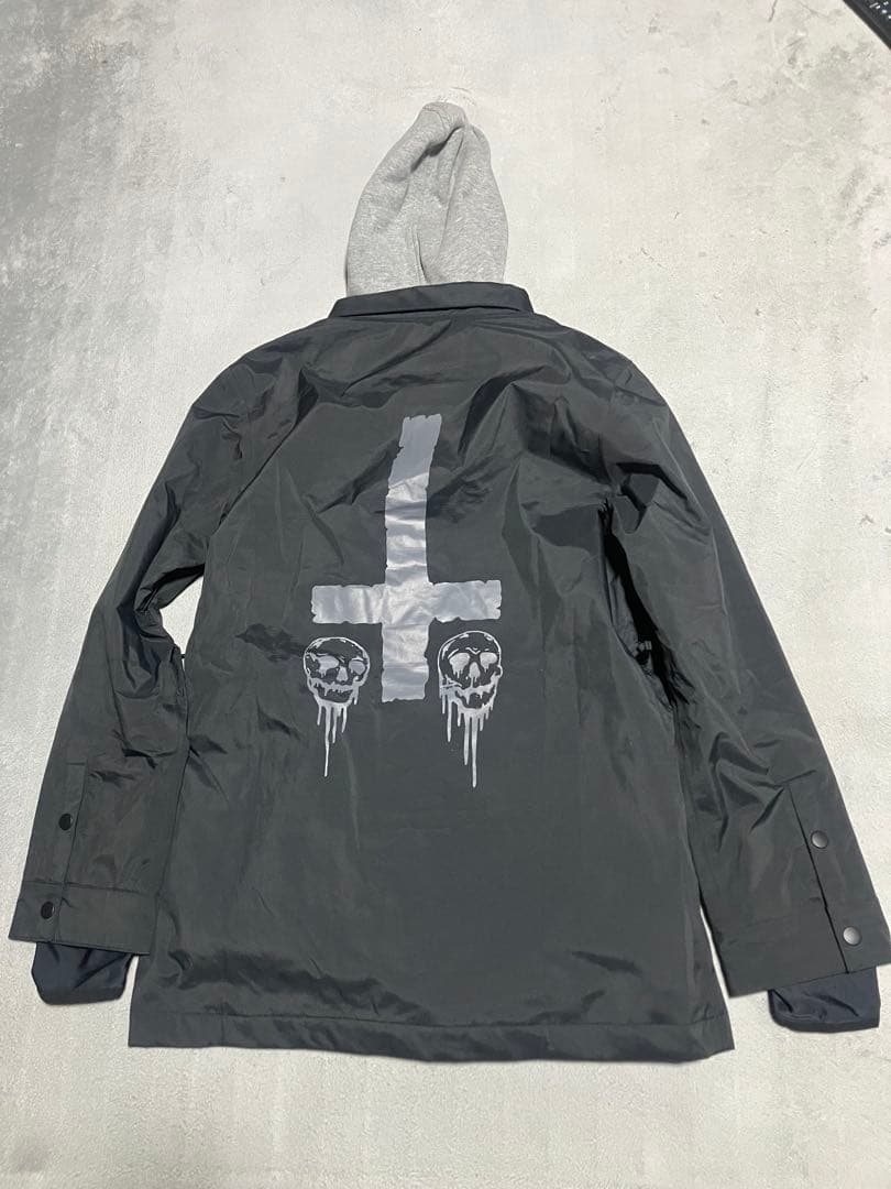 美品★AA HARDWEAR ★コーチジャケット ブラック★ダブルエー