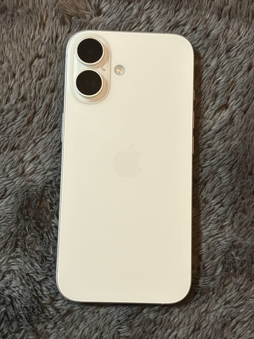 【美品】iPhone16 ホワイト 128GB