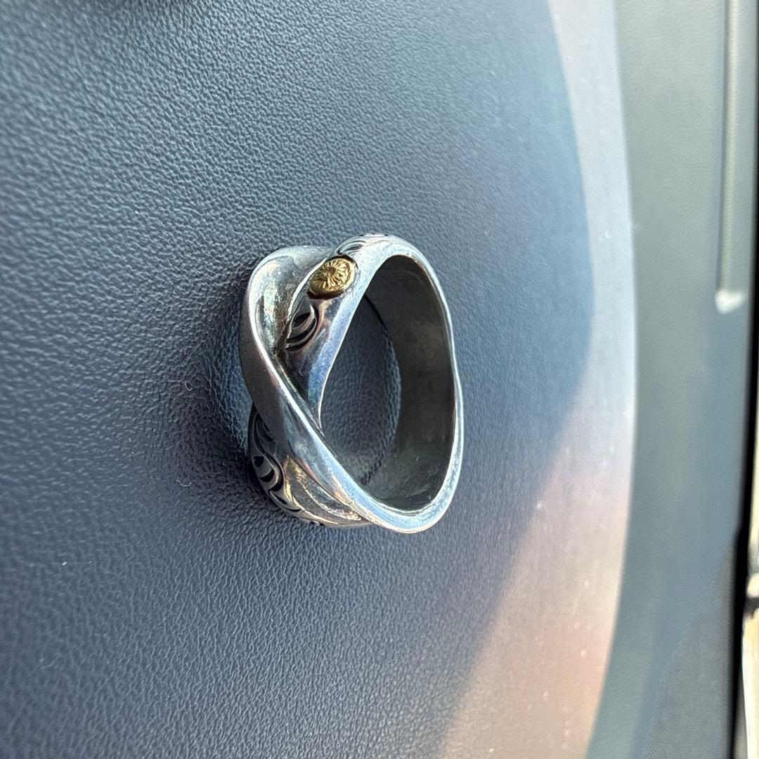 あるじゃん AG FACTORY シルバーリング ツイストクロスデザイン