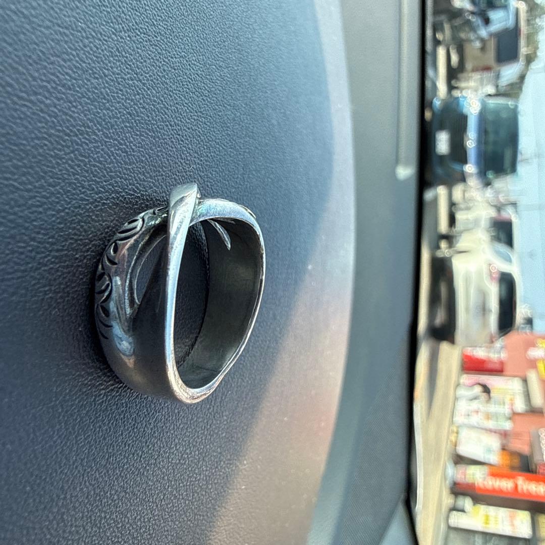 あるじゃん AG FACTORY シルバーリング ツイストクロスデザイン