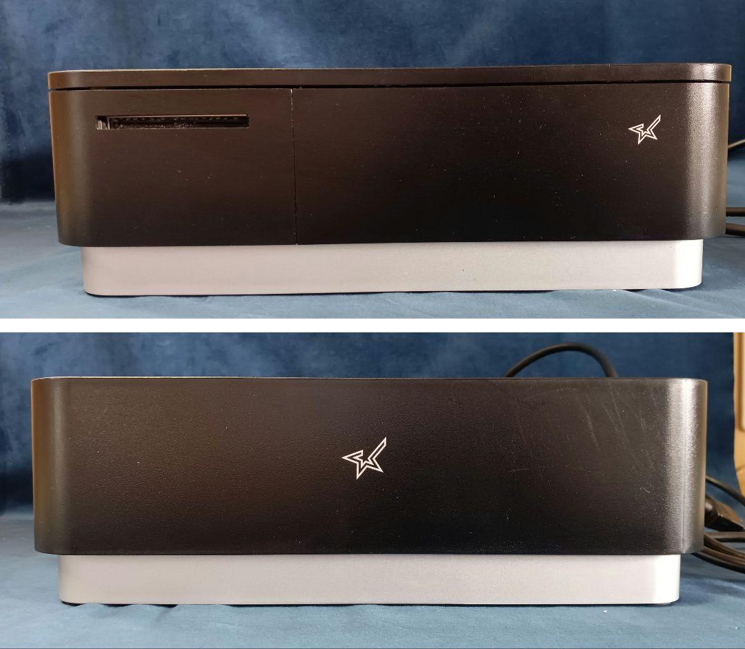 【ジャンク品】スター精密 mpop サーマルプリンタ付きキャッシュドロア　黒