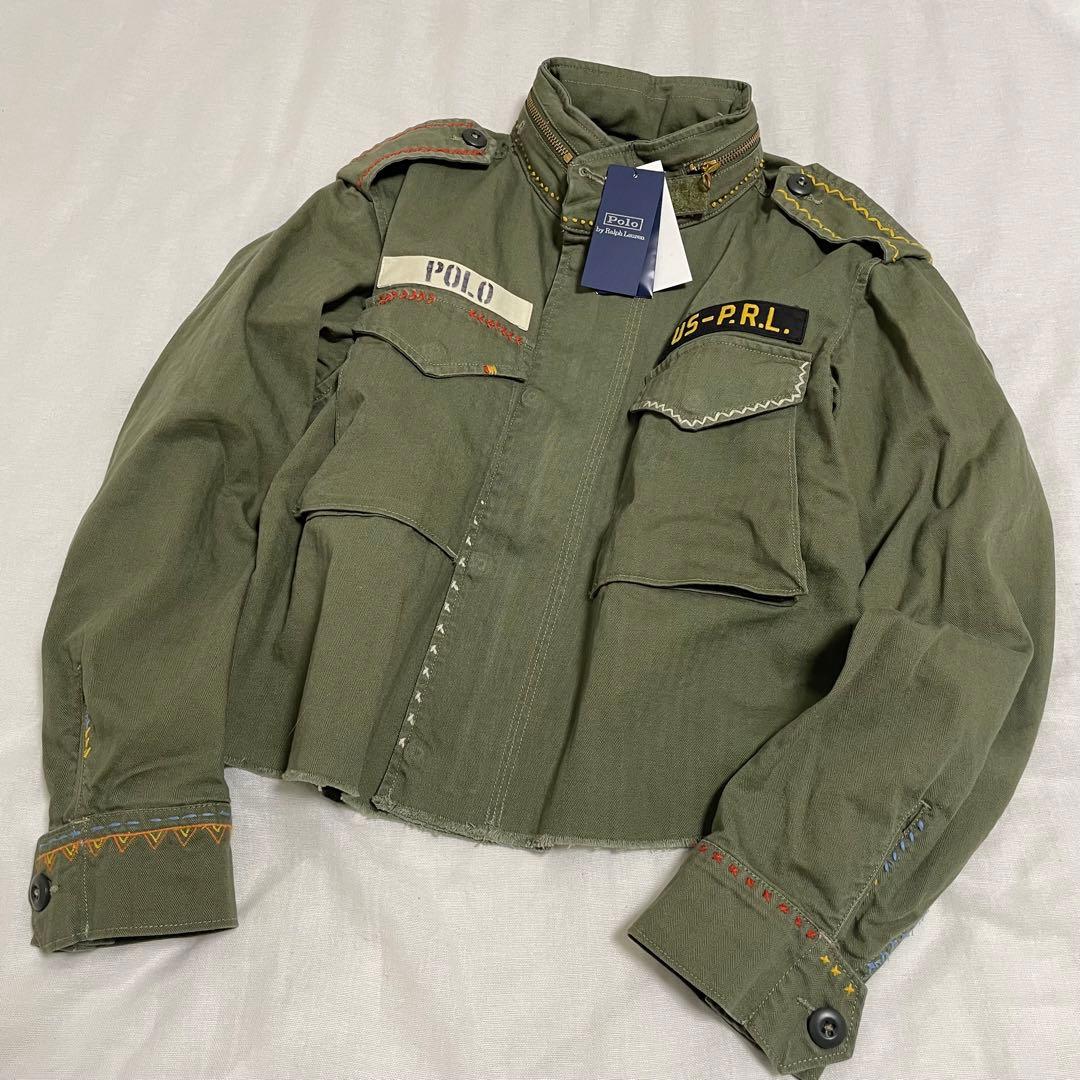 新品♡ラルフローレン♡ボクシーフィット　デストロイドヘムジャケット　桐谷美玲