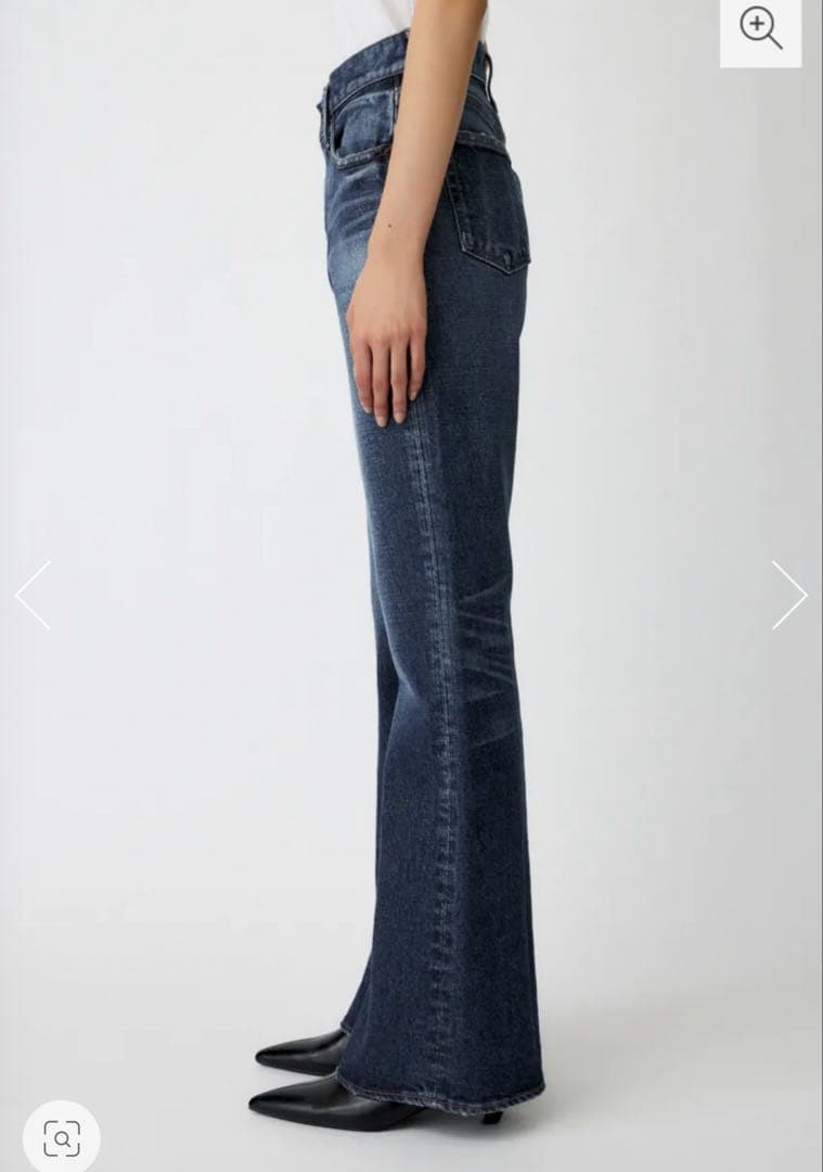 ［美品］MOUSSY MVS D/BLU FLARE 25inch