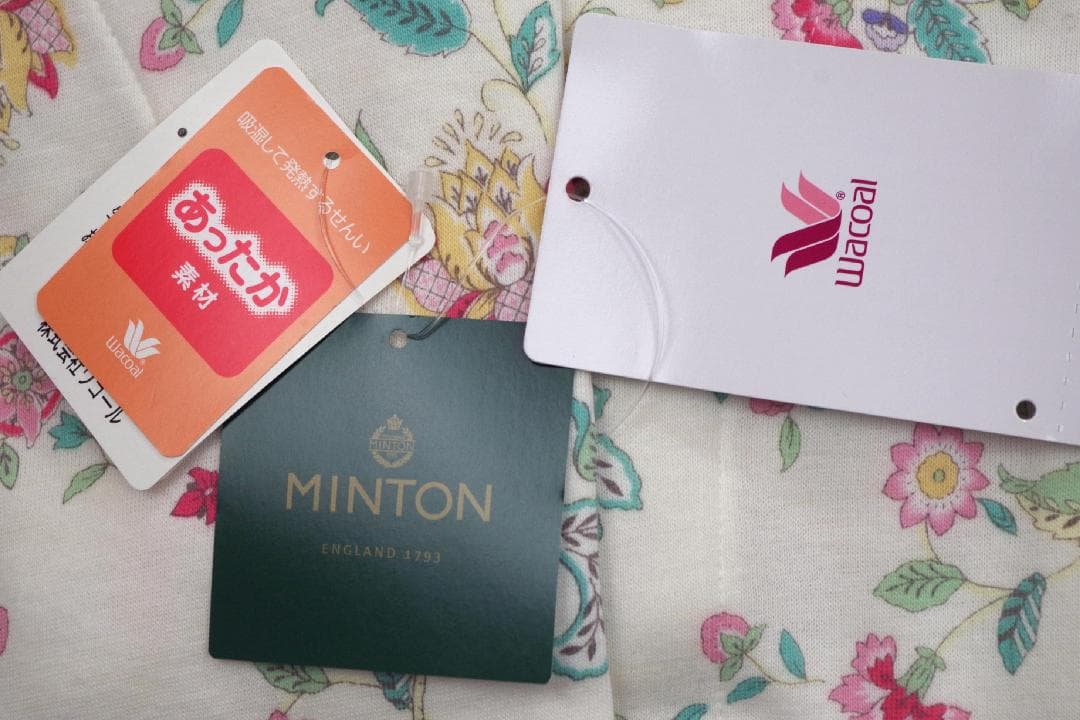 【新品】ワコール/ミントンMINTON　あったか素材ふっくらニットパジャマ（L)