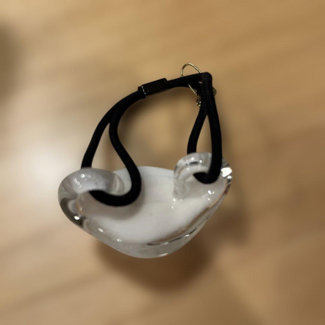 マ*ン様 コレットマルーフ　ガラスポニー　ヘアゴム