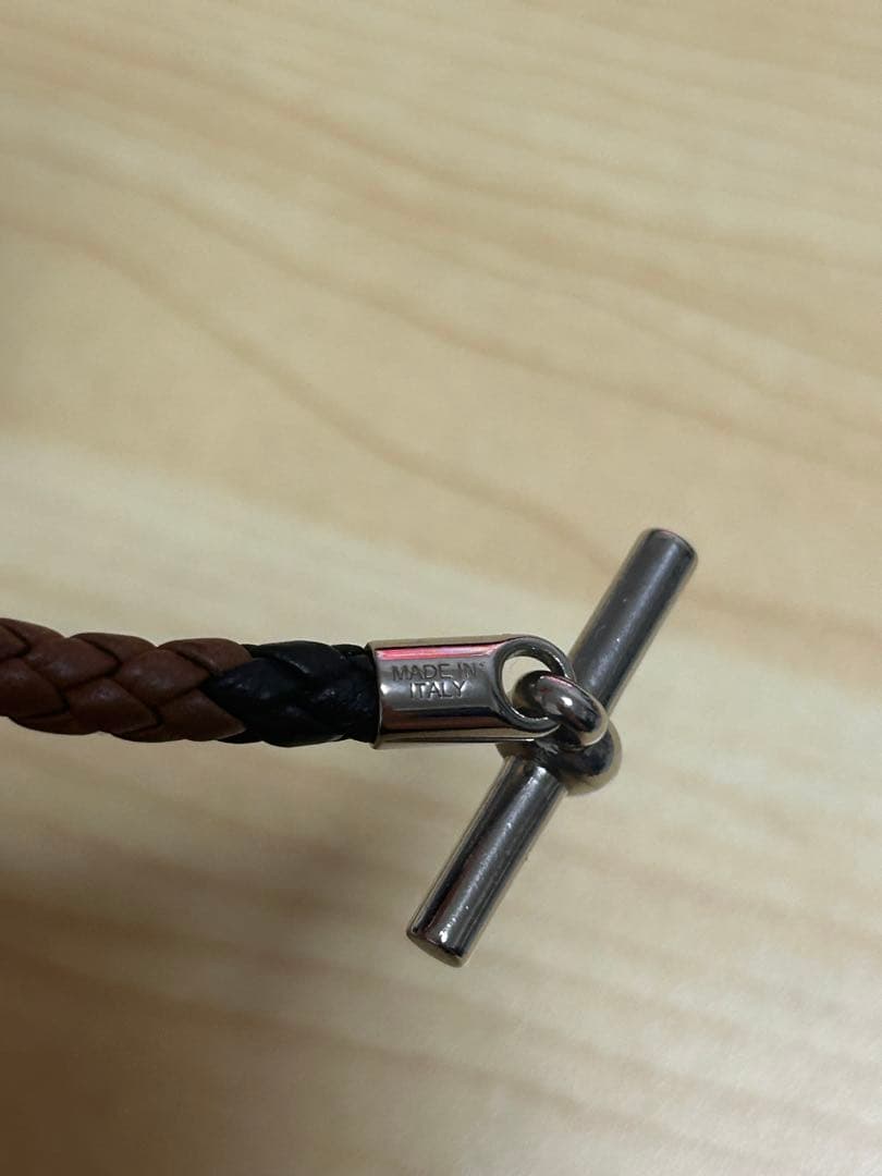 d*e様 HERMES（エルメス） T4サイズ　レザー グレナン H ブレスレッ