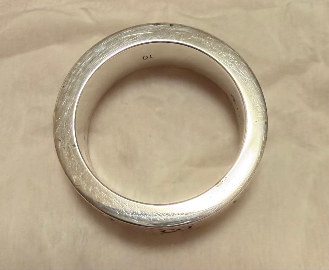 GUCCI アディダスロゴ リング サイズ10