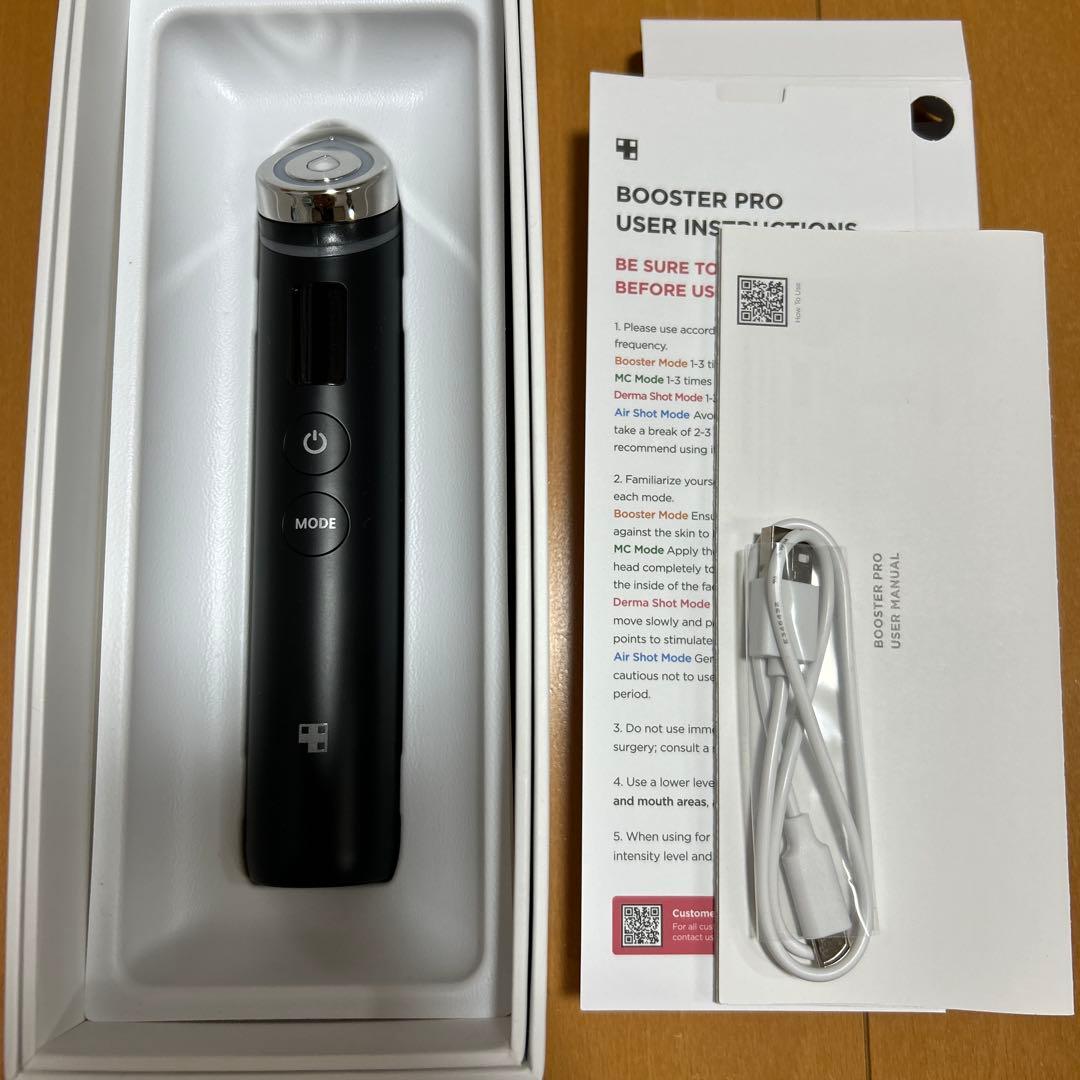 【美品】AGE-R ブースタープロ（正規品）数回使用・付属品完備+PDRN