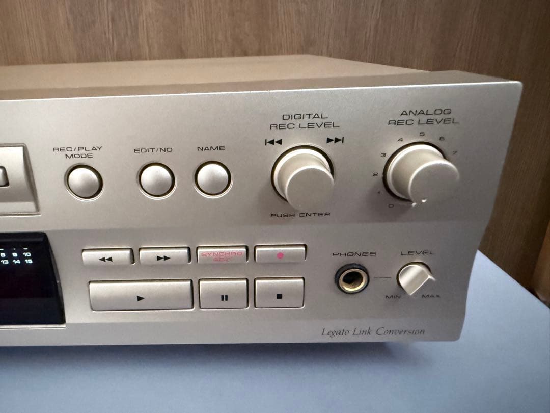 パイオニア　MDレコーダー　MJ-D5 リモコン有