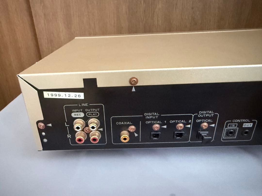 パイオニア　MDレコーダー　MJ-D5 リモコン有