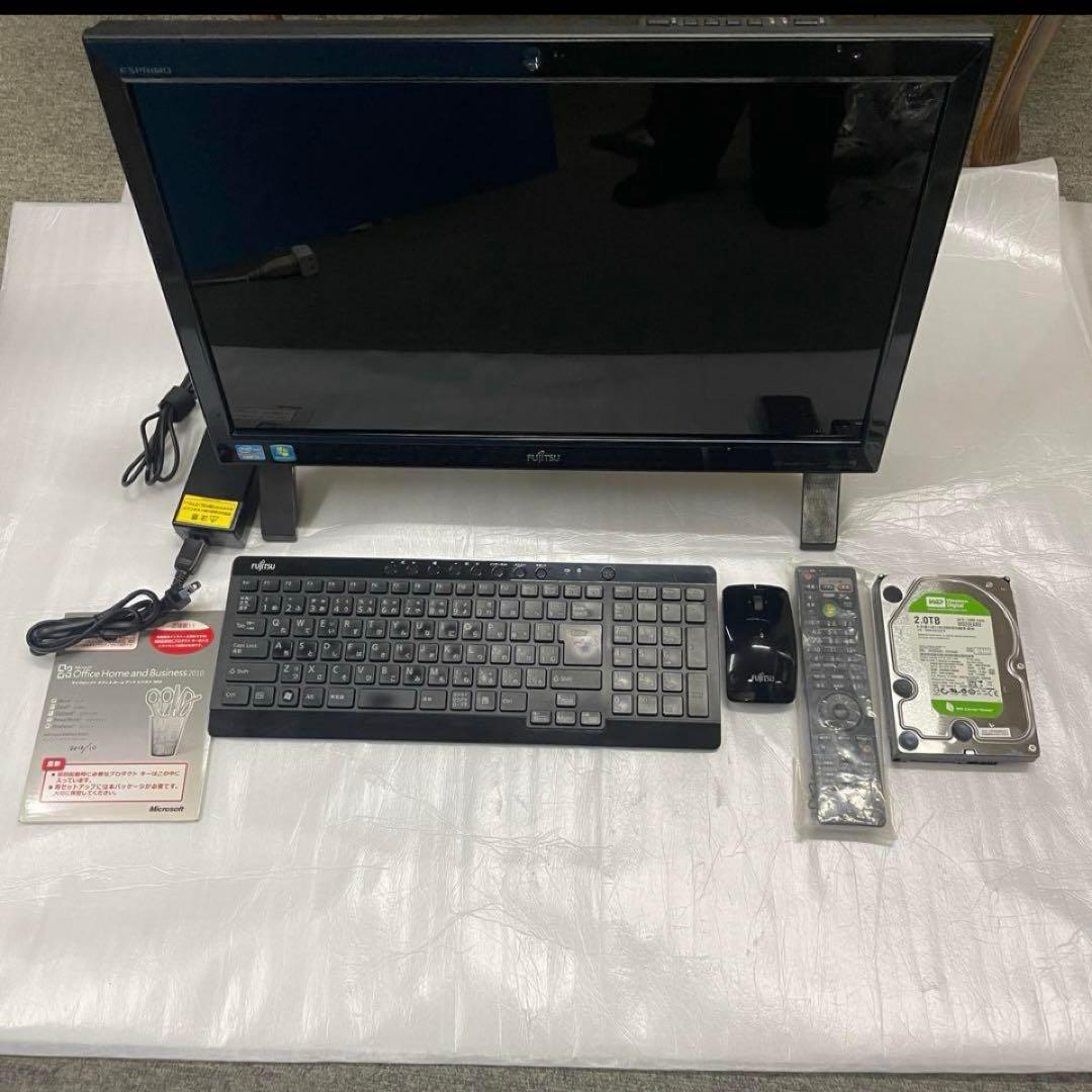 美品 Core i7 地デジ SSD 富士通 FMV FH56/HD 即使用可