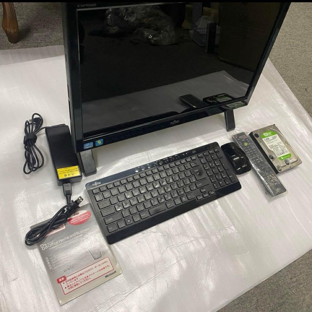 美品 Core i7 地デジ SSD 富士通 FMV FH56/HD 即使用可