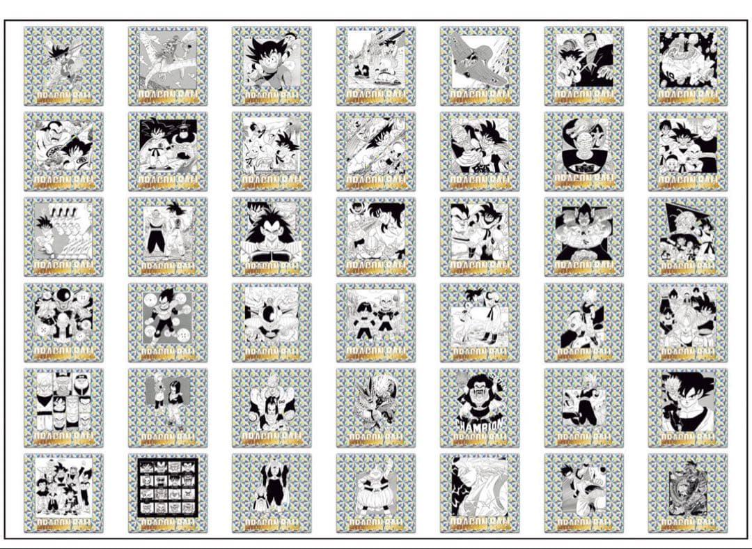 【フルコンプ】ドラゴンボール 40周年記念 シールウエハース 2 42種セット