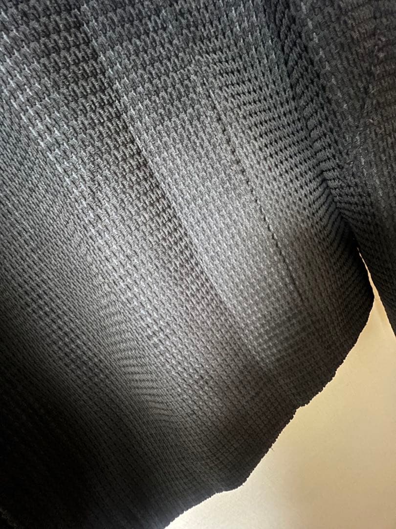 JCAESAR ZIPPER-JACKET 黒い立ち襟クロップドジャケット