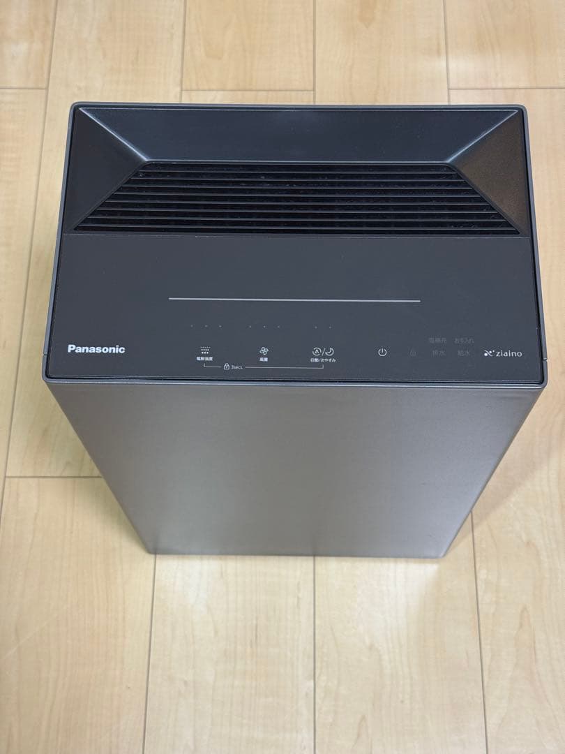 Panasonic ジアイーノ 24年製25年3月購入空間除菌脱臭機 ダークグレ