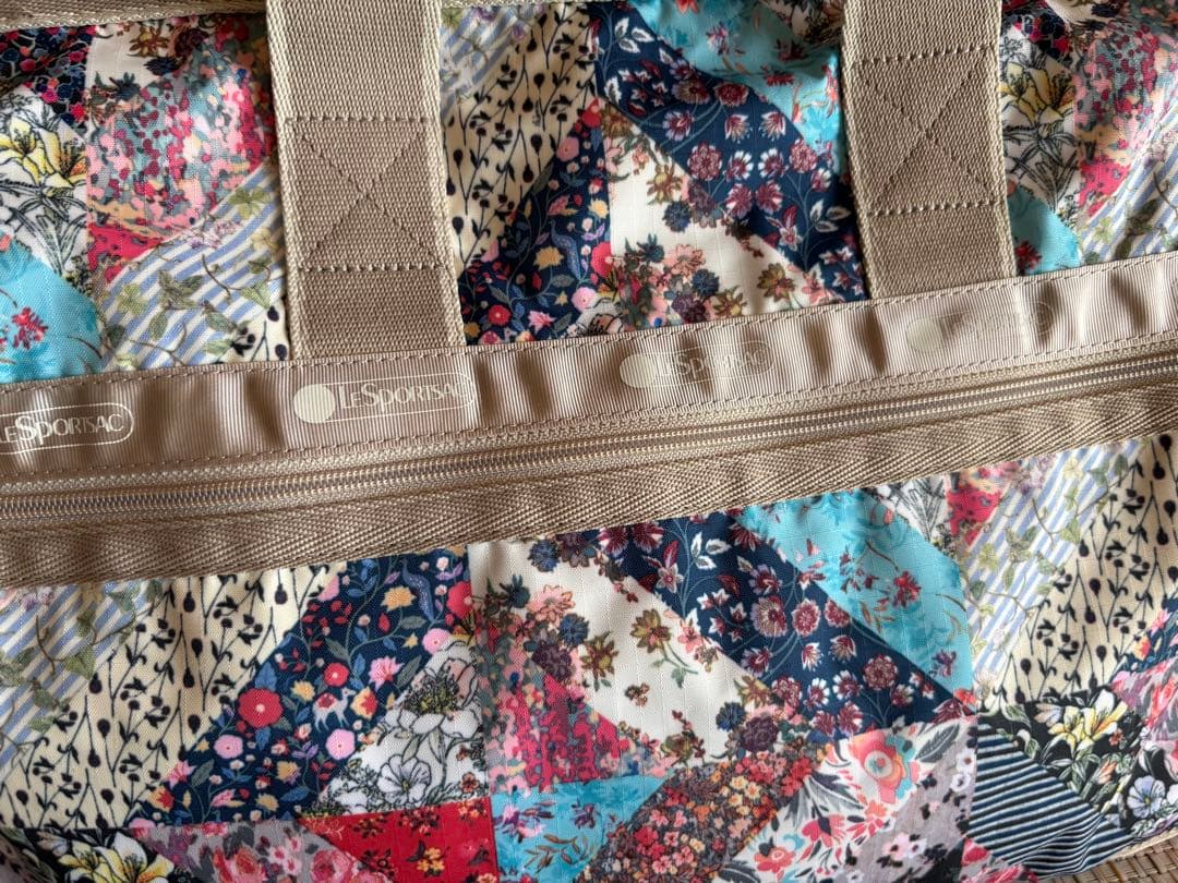 【週末価格】極美品⭐︎レスポートサック ボストンバッグ フラワー