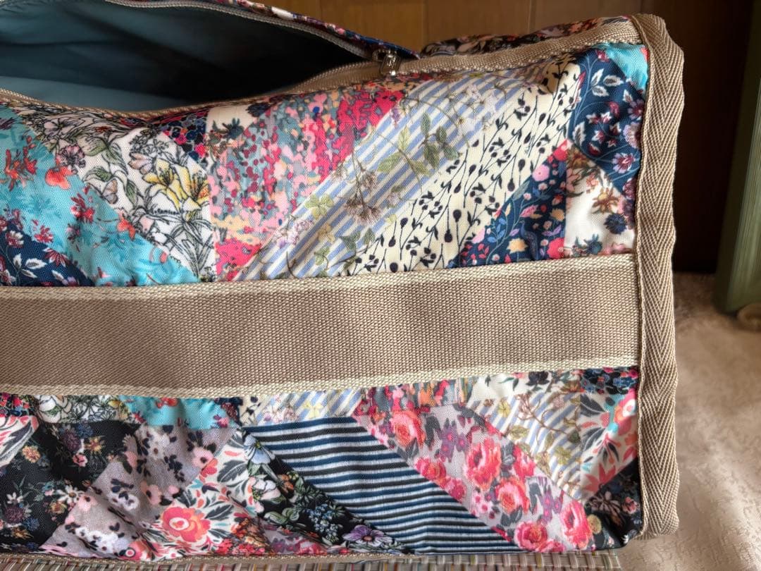 【週末価格】極美品⭐︎レスポートサック ボストンバッグ フラワー