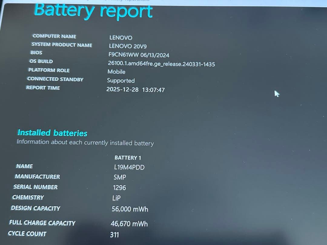 【ジャンク扱い】Lenovo ThinkBook 13s G2 ITL 本体