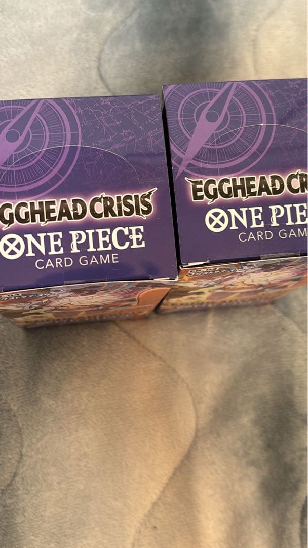 EGGHEAD CRISIS ONE PIECEカード　テープ付き4ボックス