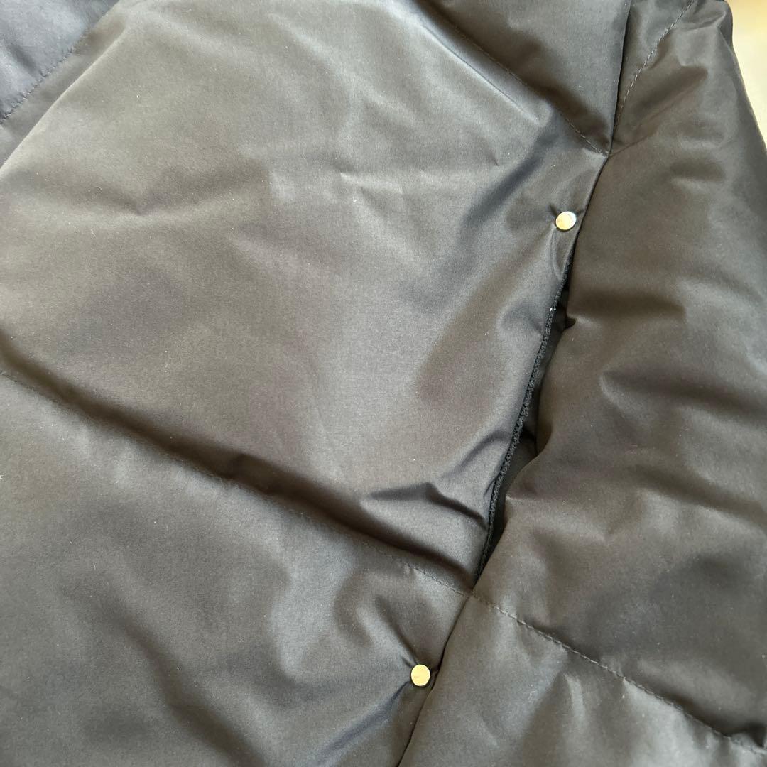 COLLAGE GALLARDAGALANTE ノーカラーダウンコート