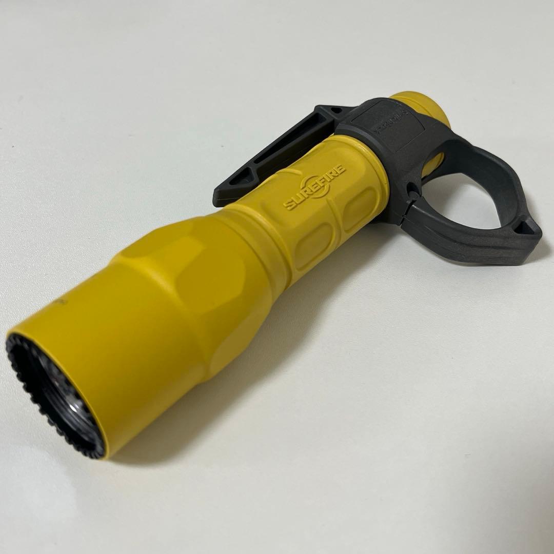 SUREFIRE G2X PRO イエロー フラッシュライト サイリム付き