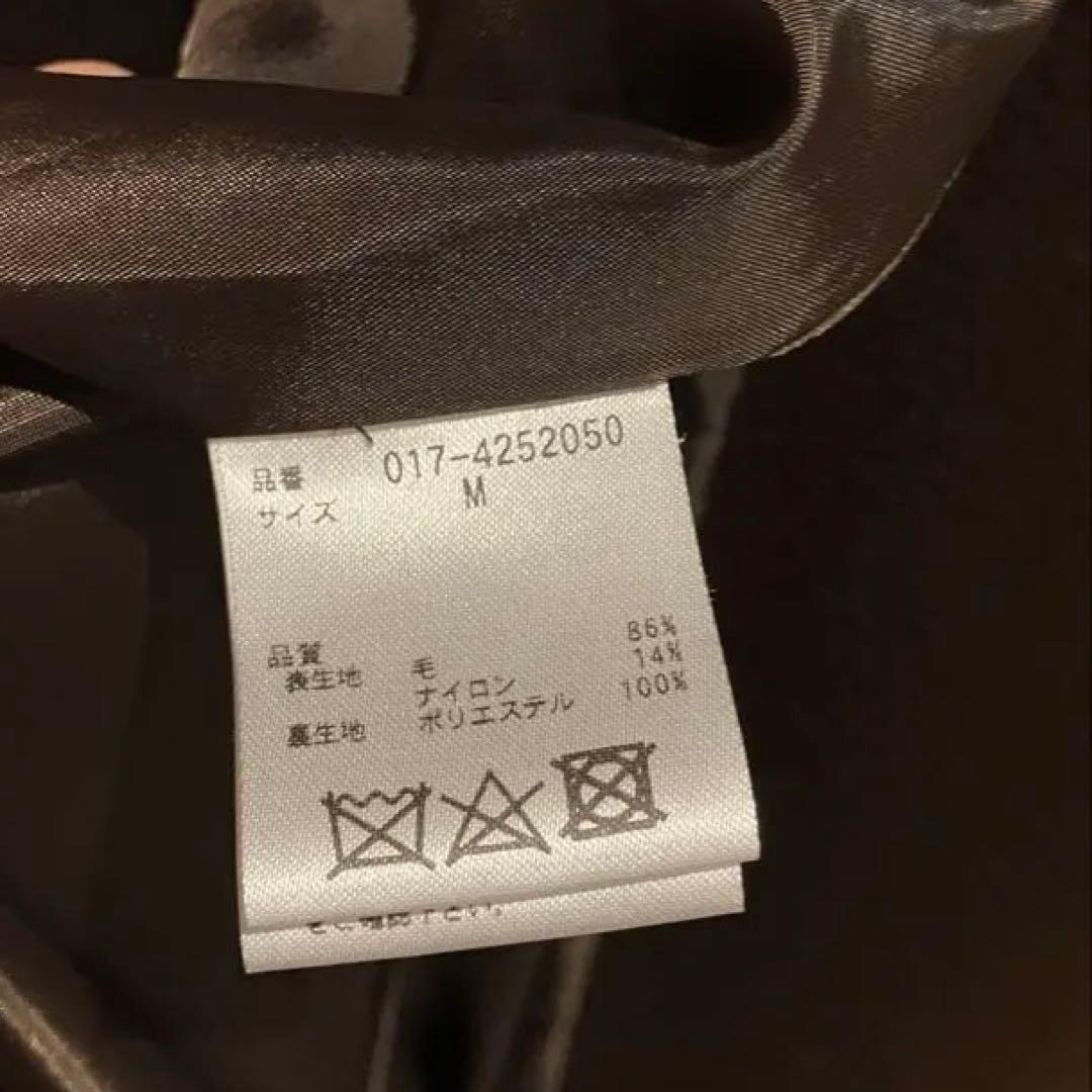 ビッグカラーダブルチェスターコート NATURAL BEAUTY BASIC