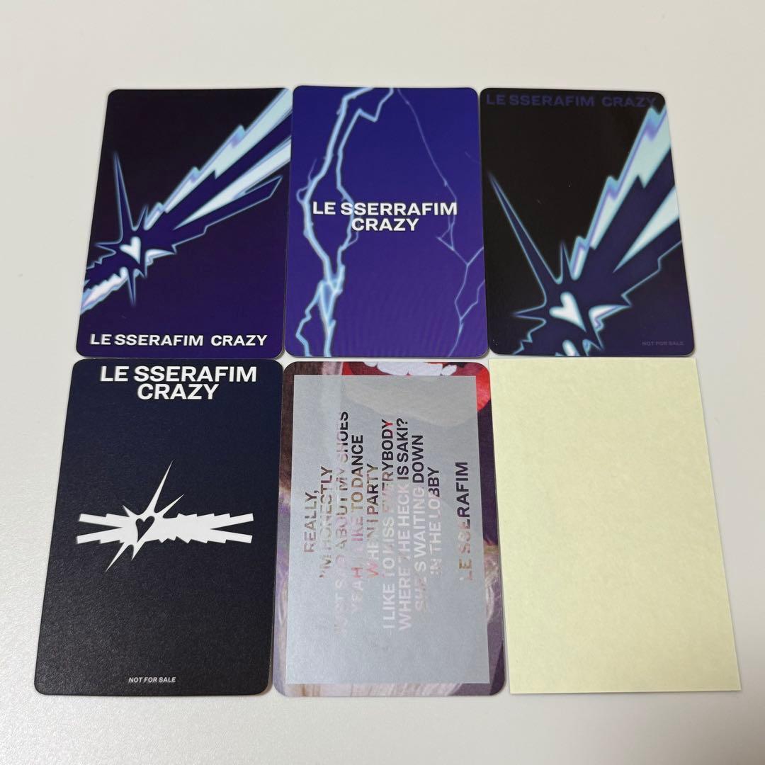 LE SSERAFIM ルセラ CRAZY トレカ チェウォン 特典 封入