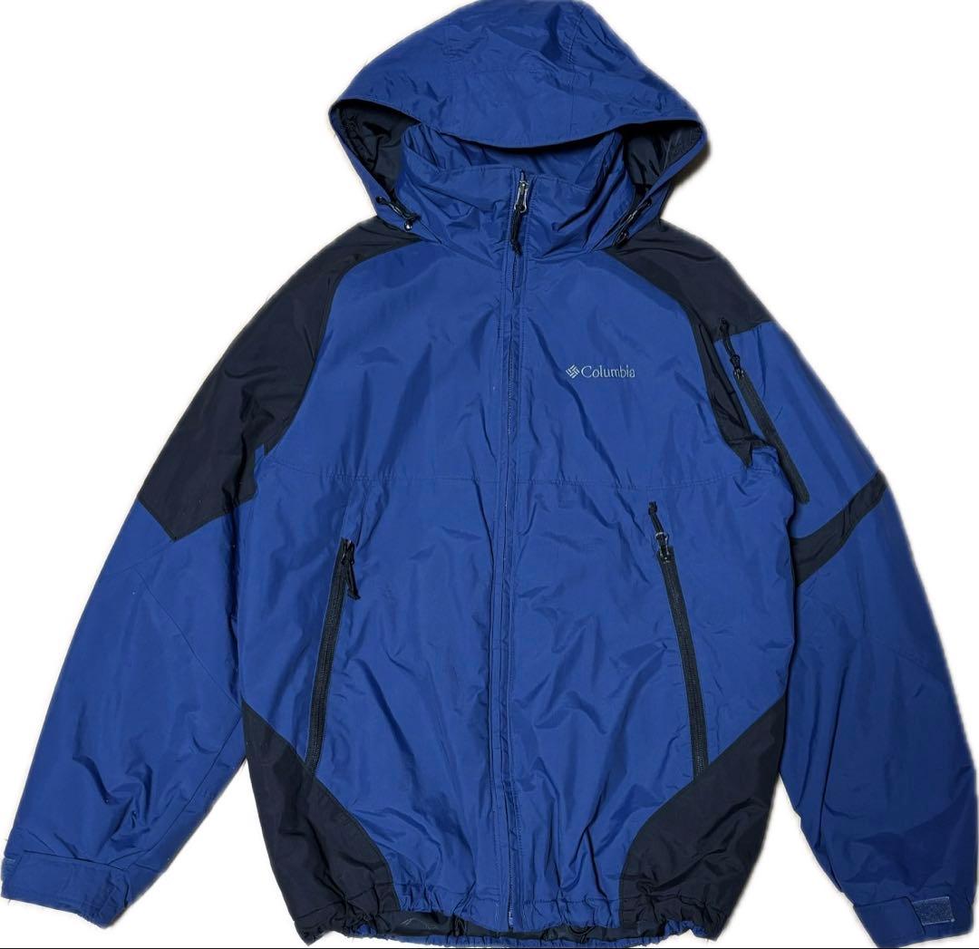 【Columbia】 マウンテンジャケット フード付き テック系