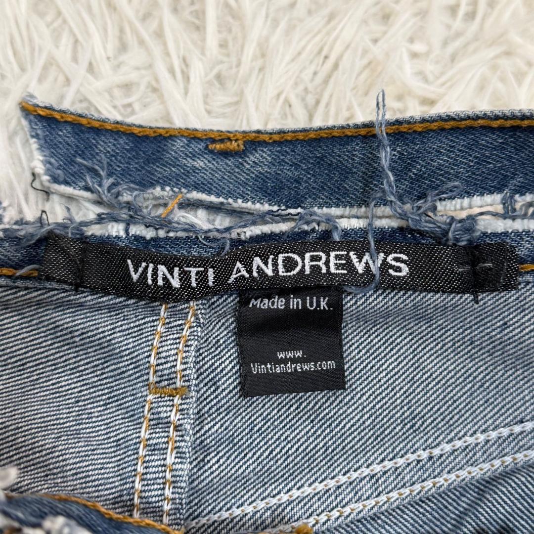 17116✨VINTI ANDREWS 再構築 リメイク ダメージ デニムパンツ