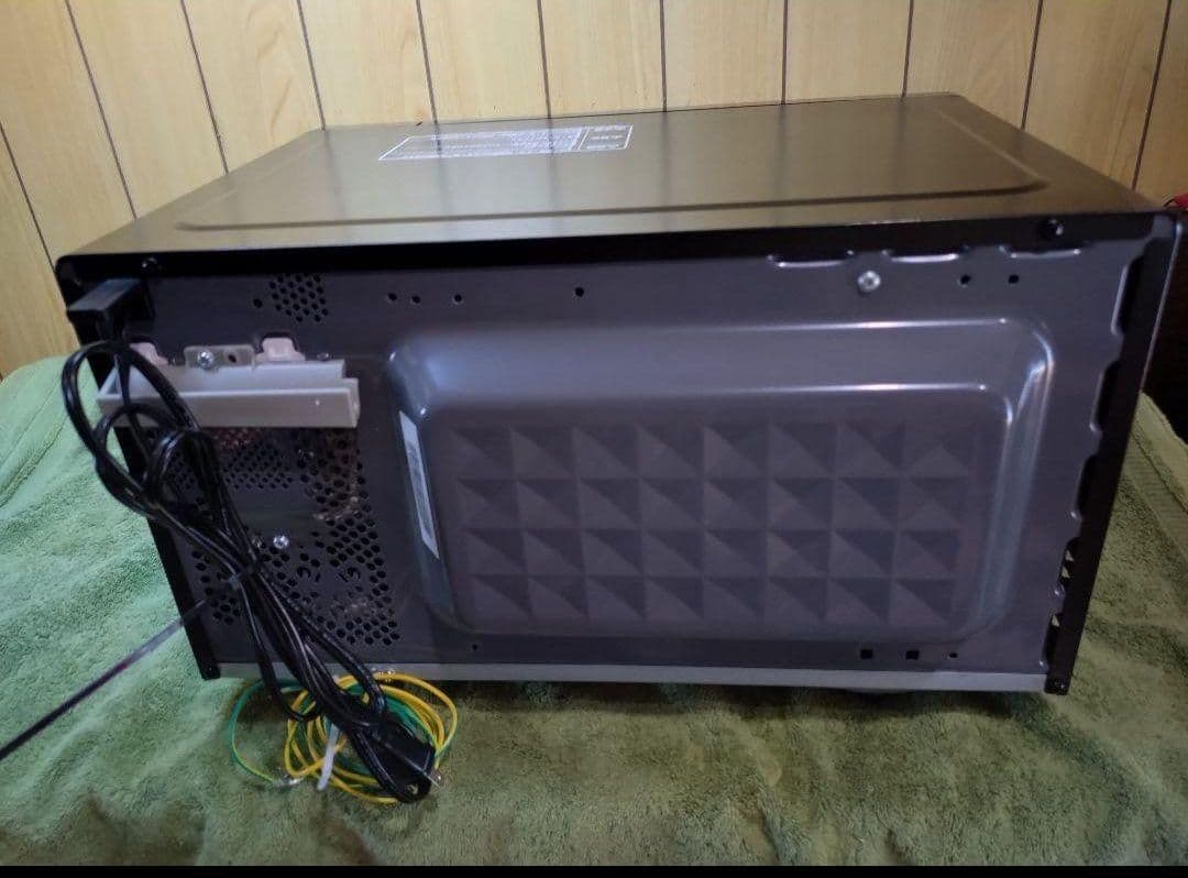 アイリスオーヤマ冷凍冷蔵庫87L木目調温度調節7段階23年製、レンジセット