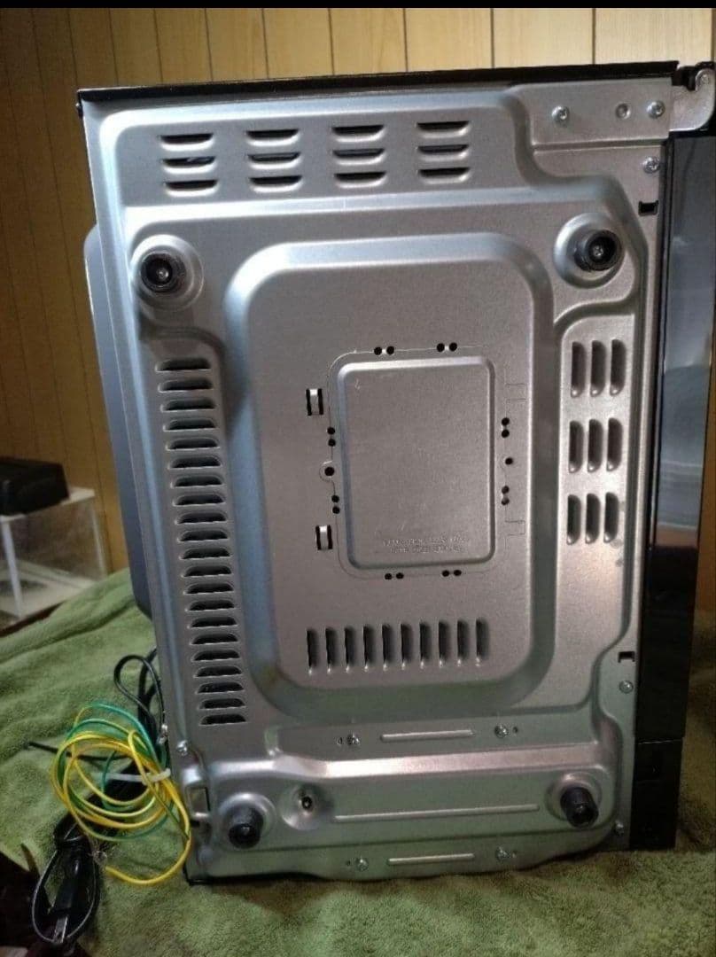 アイリスオーヤマ冷凍冷蔵庫87L木目調温度調節7段階23年製、レンジセット