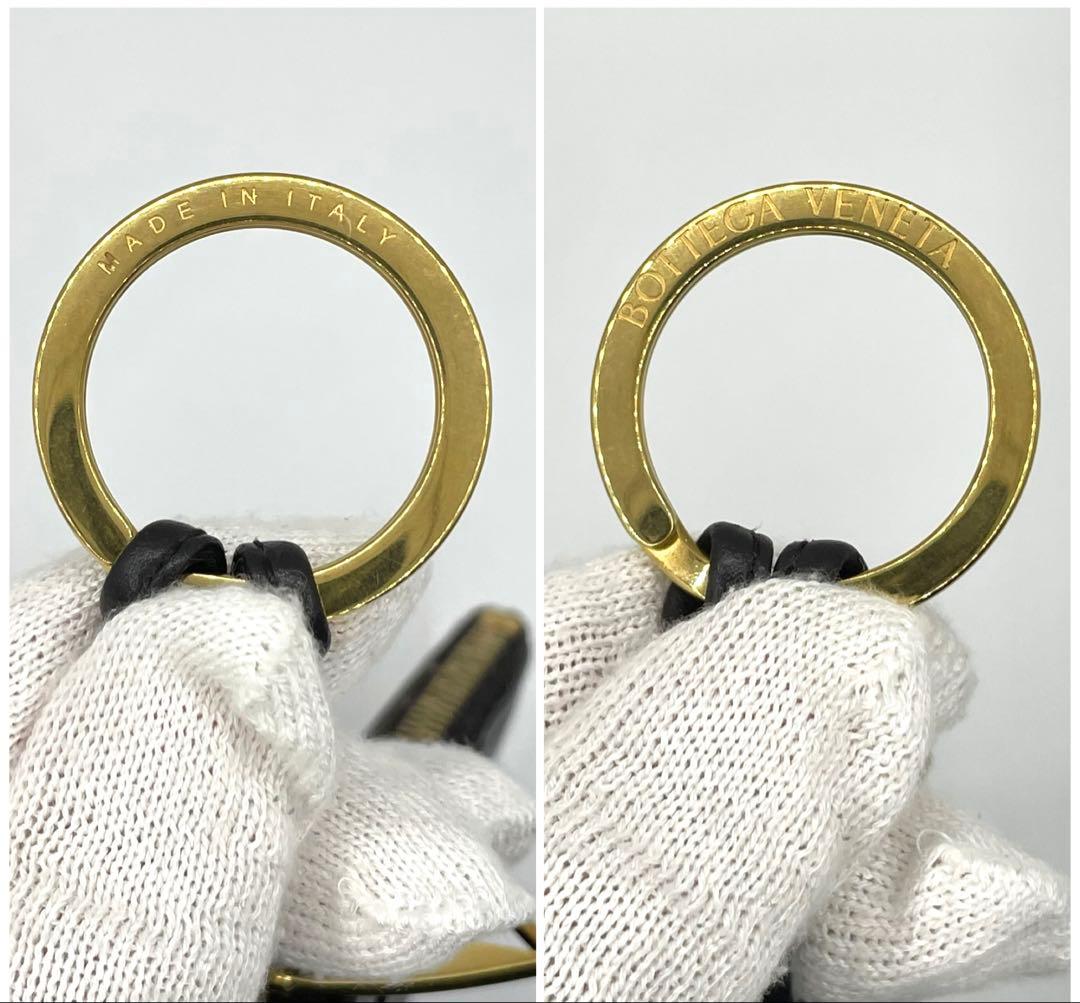 良品◇現行 ボッテガヴェネタ イントレチャート ケース ブラウン