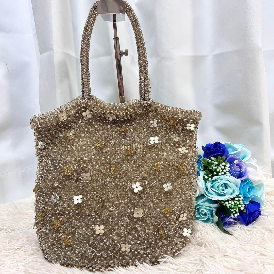 ✨美品♡人気カラー✨ アンテプリマ フィオリトゥーラ バケット型 ハンドバッグ