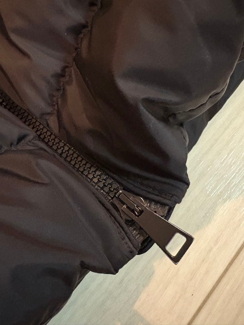 モンクレール　khloe クロエ　リアルファーダウン サイズ0 ブラック