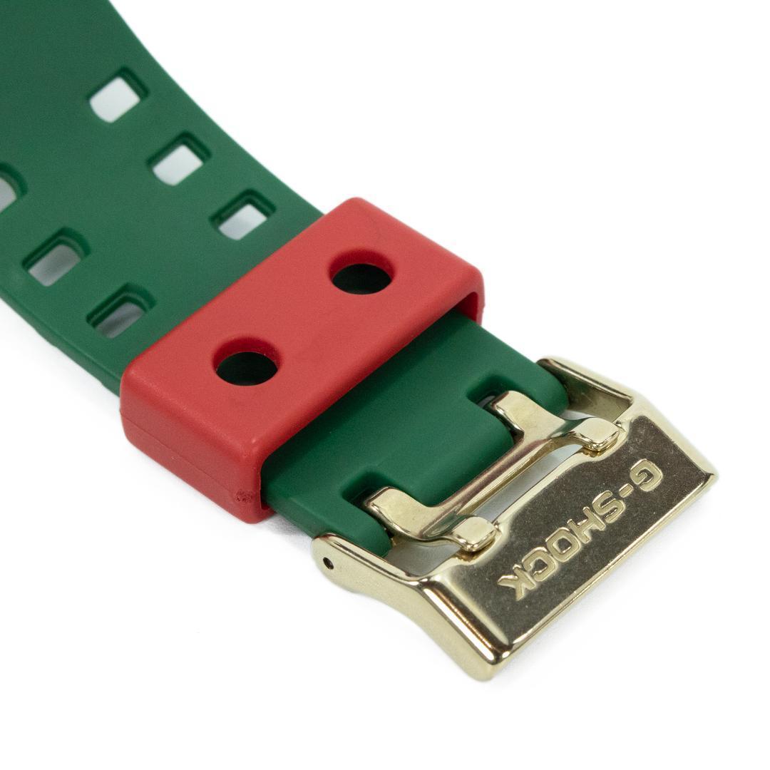 カシオ 腕時計 メンズ Gショック ラスタファリアン 黄色 緑 赤 大型 Y2K