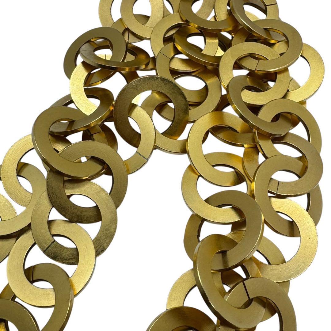 CHANELヴィンテージ　チェーンベルト　ハート　95P ベルト　ゴールド