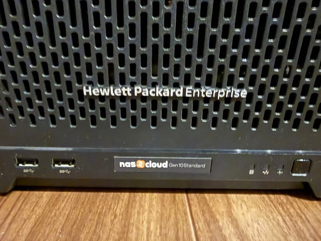 HPE nas 2 cloud Gen10 Standard 16GB HDD無