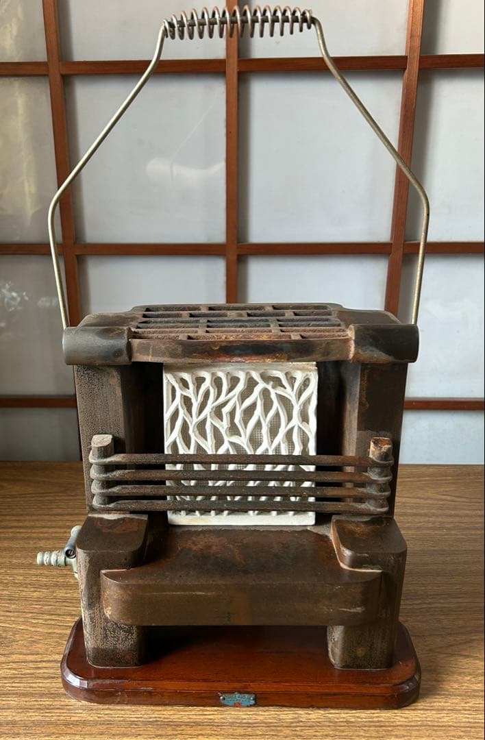 《昭和レトロ》 アンティーク 大阪ガス ガスストーブ
